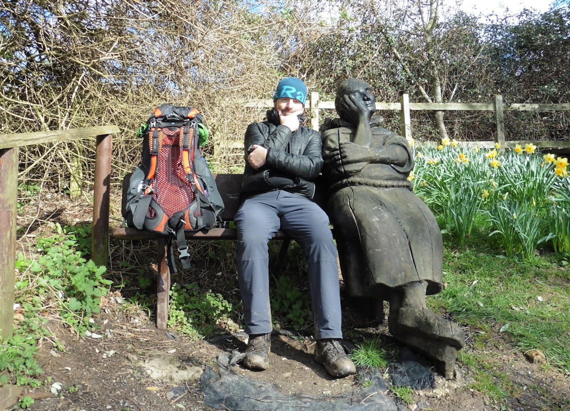 Backpacking on the North Downs Way – Thurnham to Wye