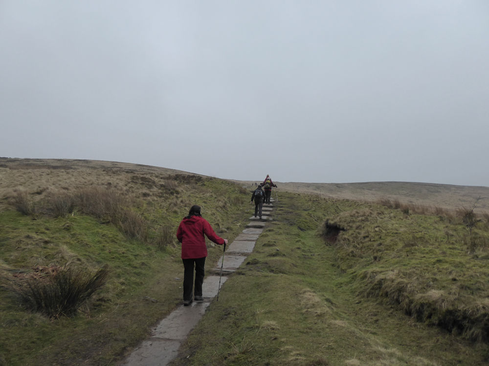Heading out on to the moorland