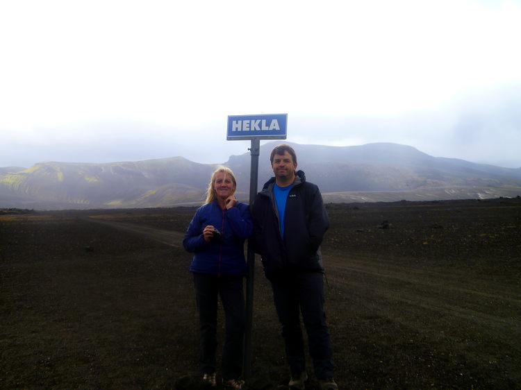 Hekla volcano photo spot