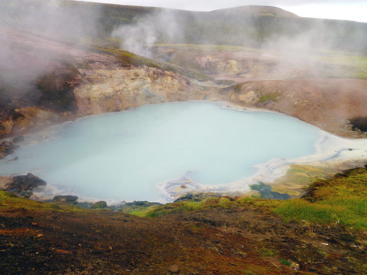 Hot springs and sulphur vents