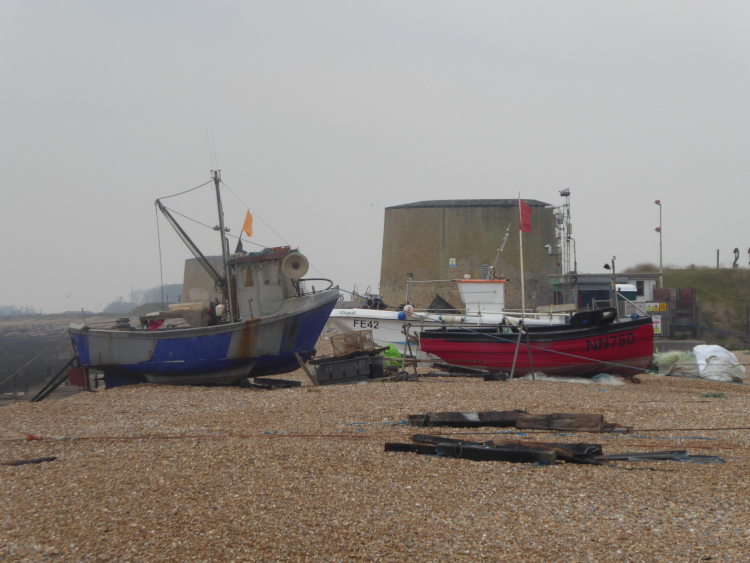 Hythe – Martello Towers and Red Flag!