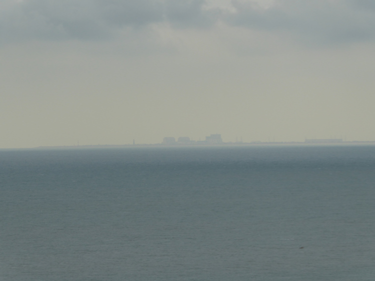 In the distance, Dungeness Nuclear Power Station