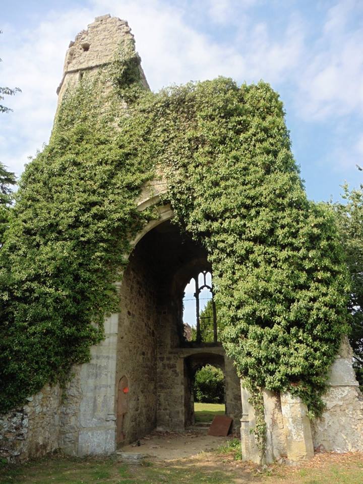 Remains of St Mary’s Church in Chart