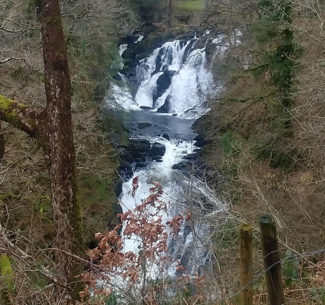 Swallow Falls in Gwydir Forest