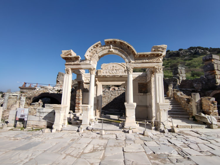 Temple of Hadrian in Ephesus