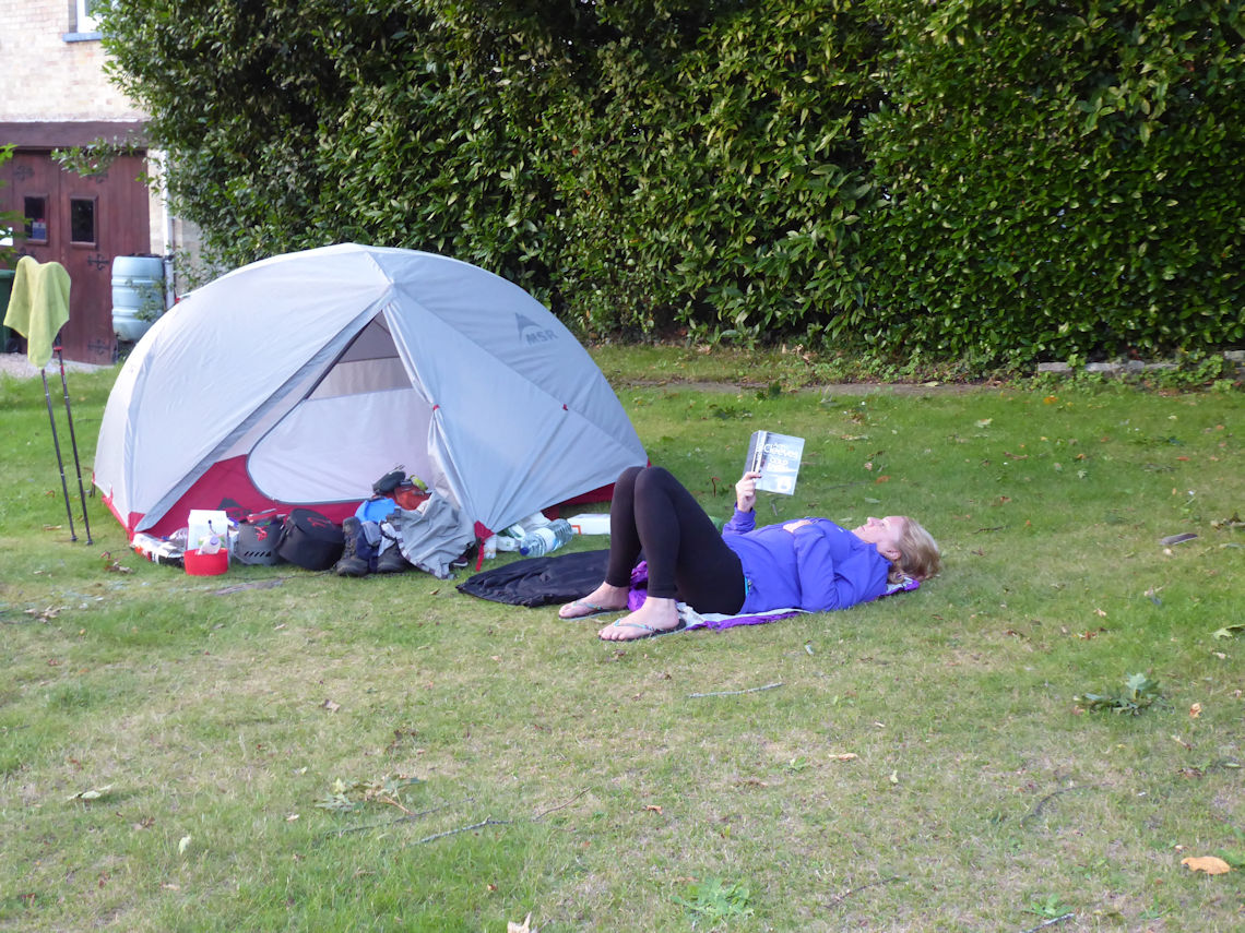 Wild Camping at Waverley Park Holiday Centre